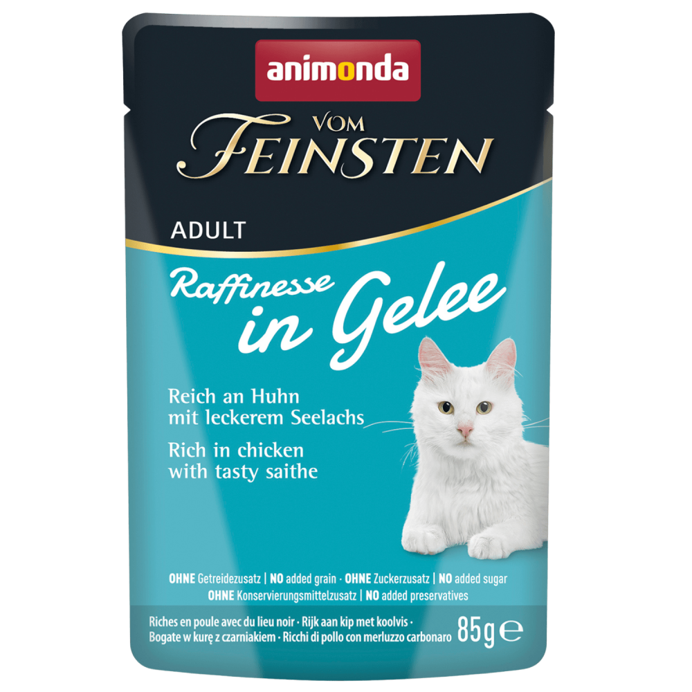 Animonda Vom Feinsten Raffinesse Karma dla Kota 85g Kurczak z Mintajem