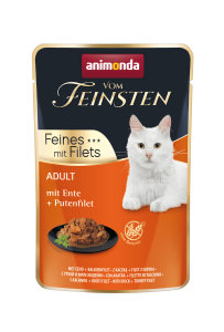Animonda Vom Feinsten Adult Feines Karma dla Kota 85g Kaczka i Filet z Indyka