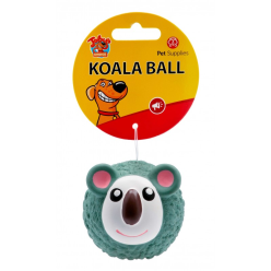 Koala Ball – piszcząca piłka dla psa koala Ø6,5 cm, dla małych ras