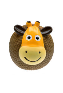 Deer Ball – piszcząca piłka dla psa jelonek Ø6,5 cm, dla małych ras