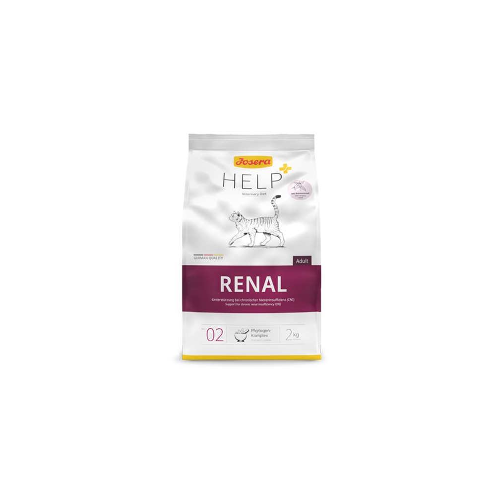 Josera Help Renal 2kg – karma dla kota z niewydolnością nerek, dietetyczna