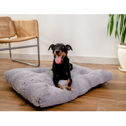 Mimiko Pets Legowisko Shaggy Prostokątne Xl 85X65Cm Szare