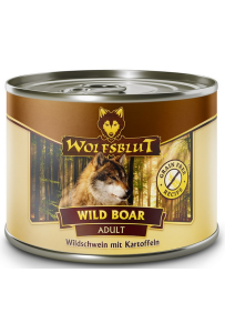 Wolfsblut Dog Wild Boar - Dziczyzna I Ziemniaki Puszka 200G