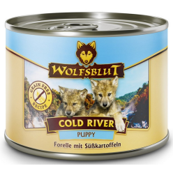 Wolfsblut Dog Cold River - Pstrąg I Bataty Puszka 200G