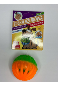 Sum-Plast Piłka Ażurowa Nr 2 – miękka zabawka dla psa 6 cm, produkt polski