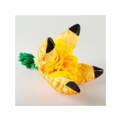 Duvo+ Ananas 37x37x26 cm – zabawka na przysmaki i szarpak z piszczałką