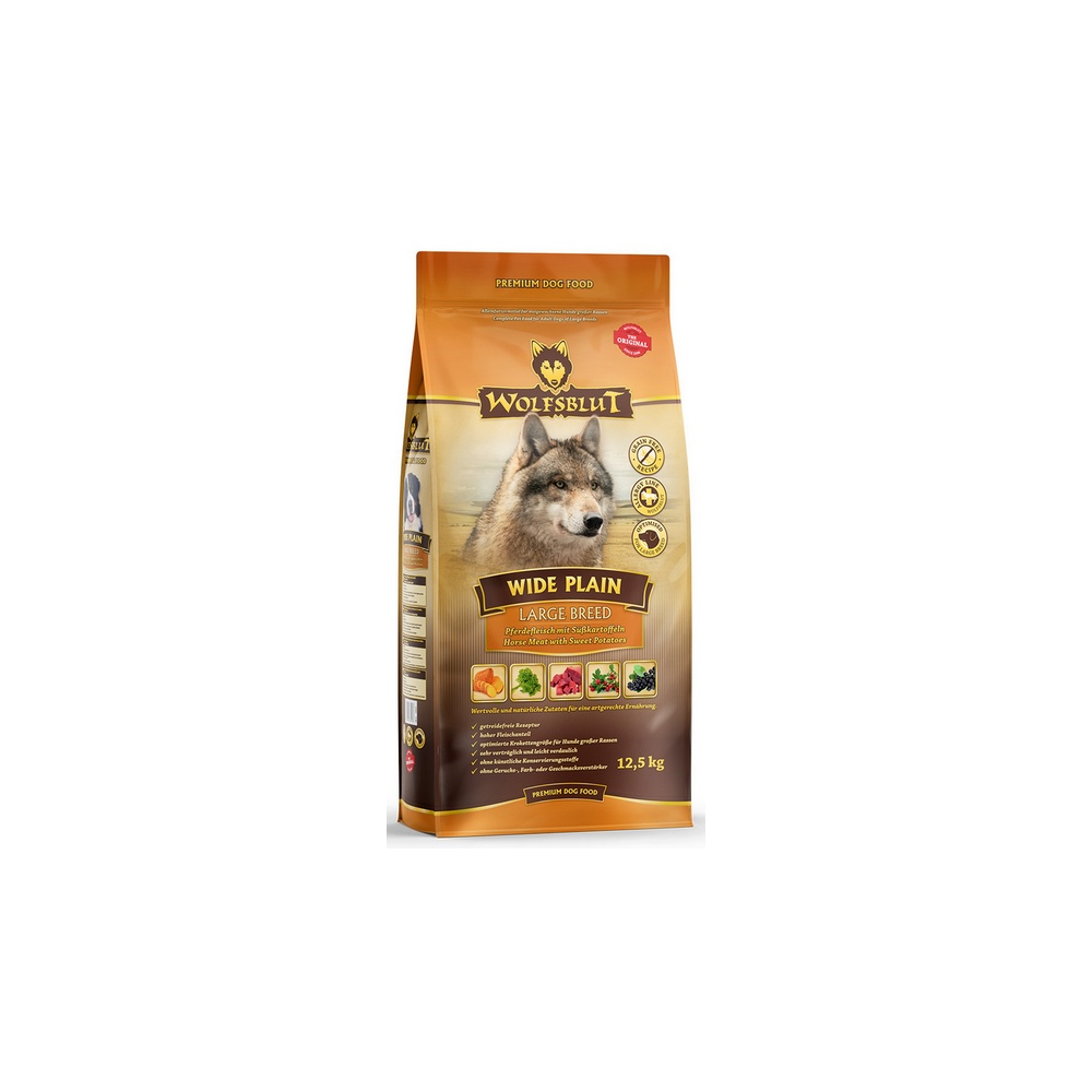 Wolfsblut Dog Wide Plain Large Breed - Konina I Bataty 2Kg