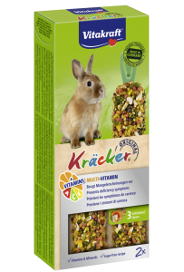Vitakraft Kracker Kolby Królik Multiwitamina 2 szt. – chrupiąca kolba z witaminami dla królika