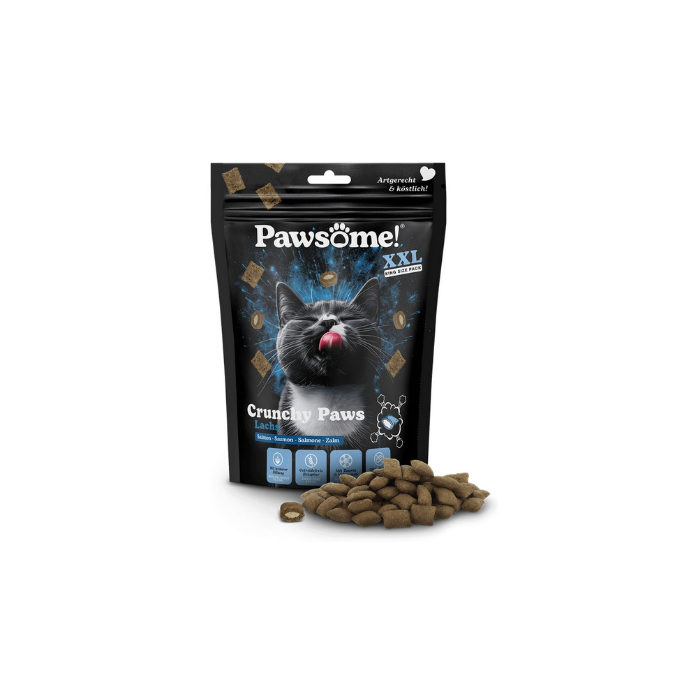 Pawsome Crunchy Paws Łosoś 150G