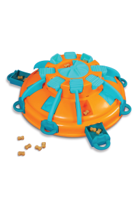 ALT: Nina Ottosson Tower Of Treats Level 4+ - zabawka edukacyjna dla psa, układanka interaktywna