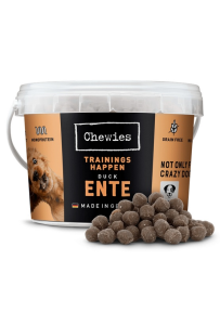 Chewies Trainings-Happen Kaczka Monobiałkowe, Bezzbożowe Wiaderko 300G