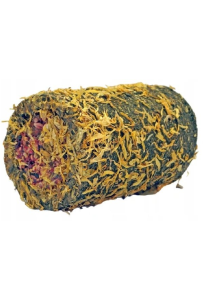 Dako-Art Tunel Nagietkowy z Ziołami, Nasionami i Warzywami - tunel wykonany z papierowej rolki oblepionej suszonymi ziołami