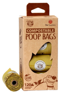 Toby's Choice Biodegradowalne Kompostowalne Worki Na Odchody 120Szt