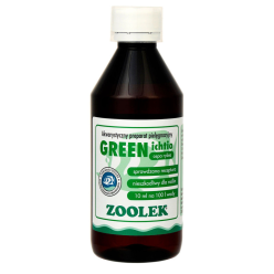 Zoolek Green Ichtio 30 ml – preparat na ospę rybią w akwarium słodkowodnym