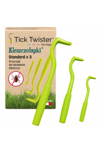 Tick Twister zestaw 3 sztuki – kleszczołapki do bezpiecznego usuwania kleszczy
