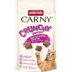 Animonda Carny Crunchy Snacks koktajl mięsny dla kota 50 g – dziczyzna i drób