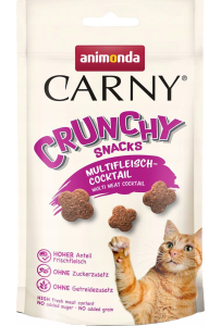 Animonda Carny Crunchy Snacks koktajl mięsny dla kota 50 g – dziczyzna i drób