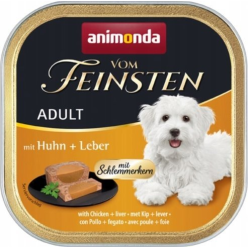 Animonda Vom Feinsten Adult karma dla psa kurczak z wątróbką 150 g