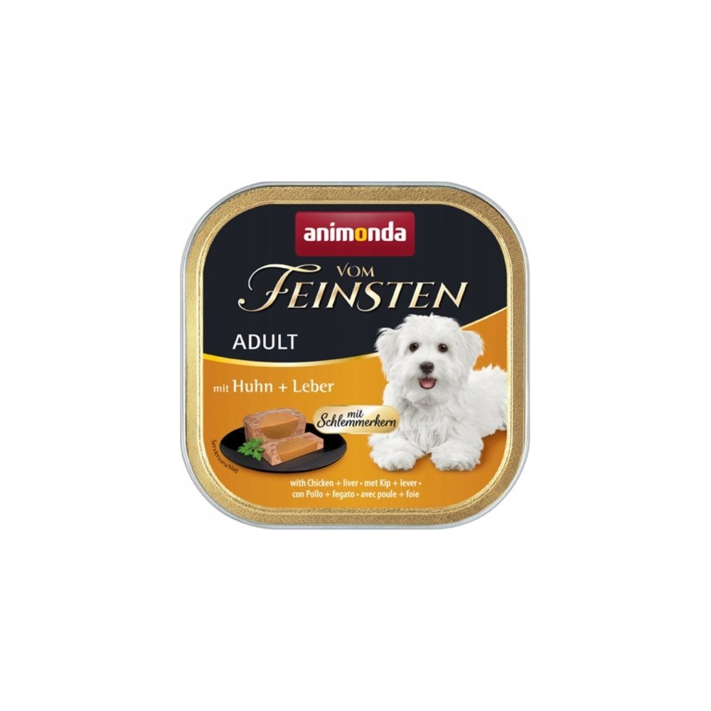 Animonda Vom Feinsten Adult karma dla psa kurczak z wątróbką 150 g