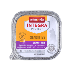Animonda Integra Sensitive karma dla kota jagnięcina z ryżem 100 g tacka