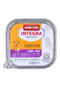 Animonda Integra Sensitive karma dla kota jagnięcina z ryżem 100 g tacka