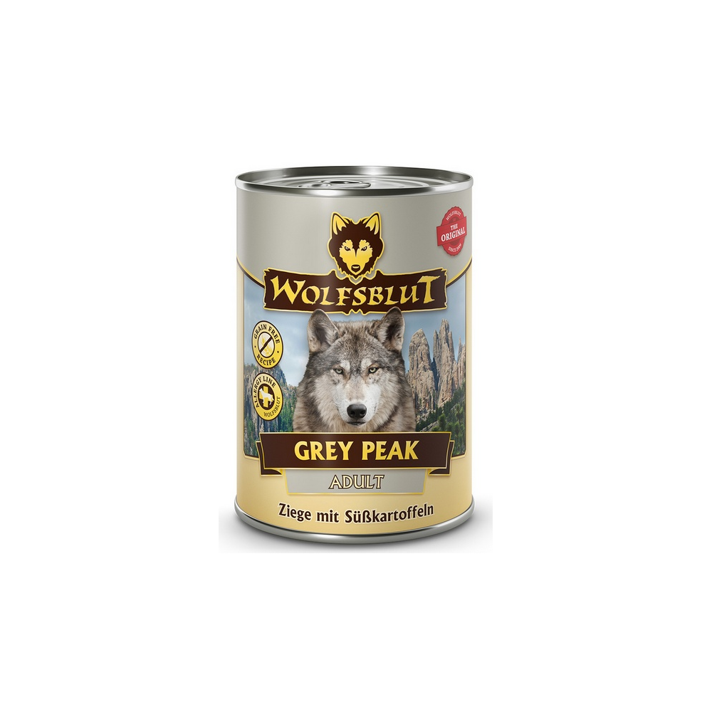Wolfsblut Dog Grey Peak - Koza I Bataty Puszka 395G