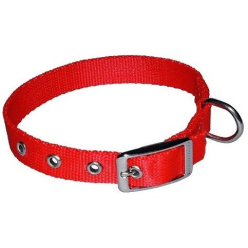 Chaba Obroża Gładka Lux 2,0X57Cm Czerwona