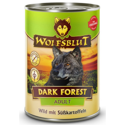 Wolfsblut Dog Dark Forest - Dziczyzna I Bataty Puszka 395G