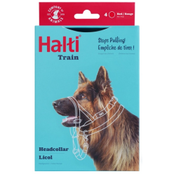 Halti Kantarek - Obroża Uzdowa Rozmiar 4 Czerwona