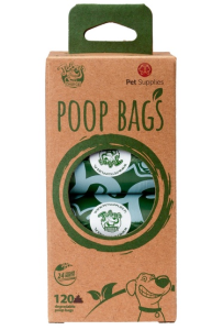 Toby's Choice Ekologiczne (Degradowalne) Bezzapachowe Worki Na Odchody 120Szt