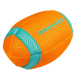 Duvo+ Chłodząca Piłka Rugby 20x11x11cm - pływająca zabawka dla psa, w mixie kolorów.