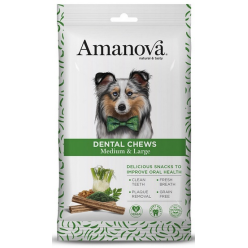 Amanova Dog Dental Chews Medium & Large 180G