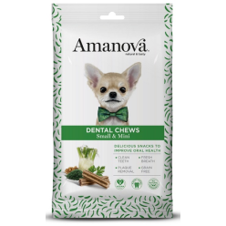 Amanova Dog Dental Chews Small & Mini 110G