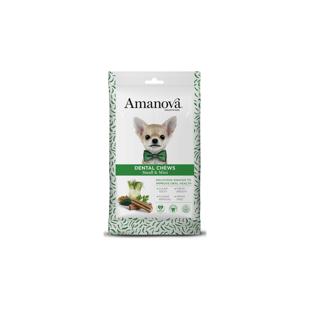 Amanova Dog Dental Chews Small & Mini 110G