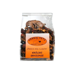 Herbal Pets Owoce Pól i Lasów 200g mieszanka suszonych owoców dla gryzoni i królików  konikpolny.pl