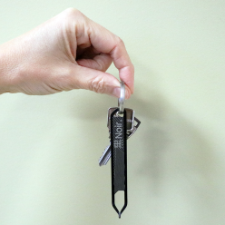 EBI Noir Japandi Haczyk do Usuwania Kleszczy Brązowy 10x1.4cm