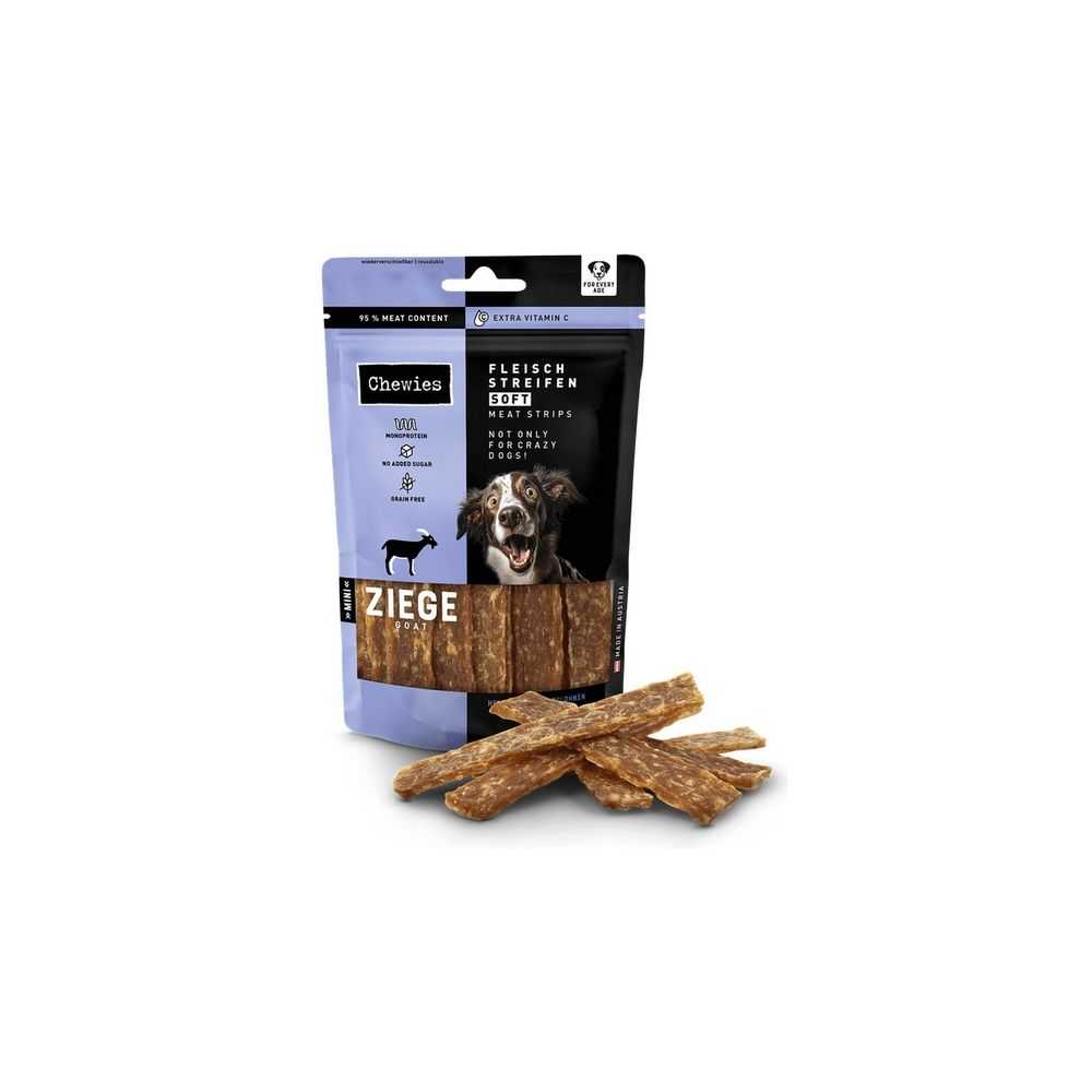 Chewies Meat Strips Soft Mini Koza 70G