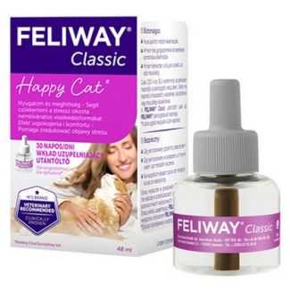 Feliway Classic - Kocie Feromony Wkład 30-Dniowy (Uzupełniający) 48Ml
