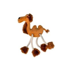 Yarro Zabawka Pluszowa Wielbłąd 35cm ze Sznurami – Zabawa dla Psa
