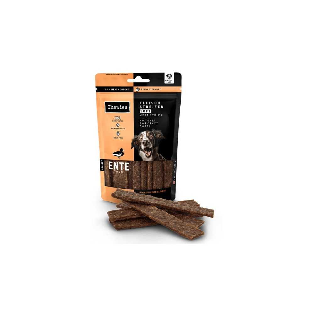 Chewies Meat Strips Soft Mini Kaczka 70G