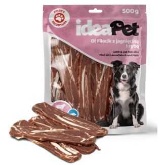 Ideapet Fileciki Z Jagnięciną I Rybą 500G