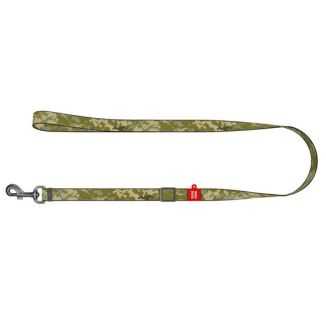 Collar Waudog Nylon Smycz Nylonowa Regulowana M 20Mm/152-183Cm, Wzór Military