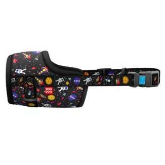 Collar Waudog Nylon Kaganiec, Plastikowy Fastex, Wzór Nasa, Rozmiar 2 [19-26Cm]