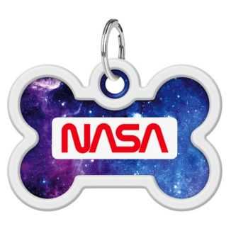 Collar Waudog Smart Id Zawieszka Z Qr-Paszportem Kość 4X3Cm Nasa21