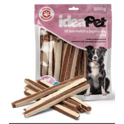 Ideapet Sandwich Z Jagnięciną I Rybą 500G