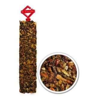 Jabłkowa kolba-przysmak marki Natural-Vit Coolbaton, bogata w ziarna i wzbogacona w witaminy, dla gryzoni i królików.