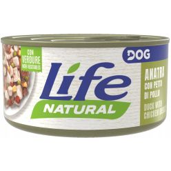 Bezzbożowa karma mokra dla psów małych ras Life Dog z kawałkami kaczki, kurczaka i warzyw - sklep zoologiczny Konikpolny.pl