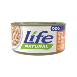 Bezzbożowa karma mokra dla psa Life Dog Natural z kurczakiem i dynią wspierająca trawienie - sklep zoologiczny Konikpolny.pl