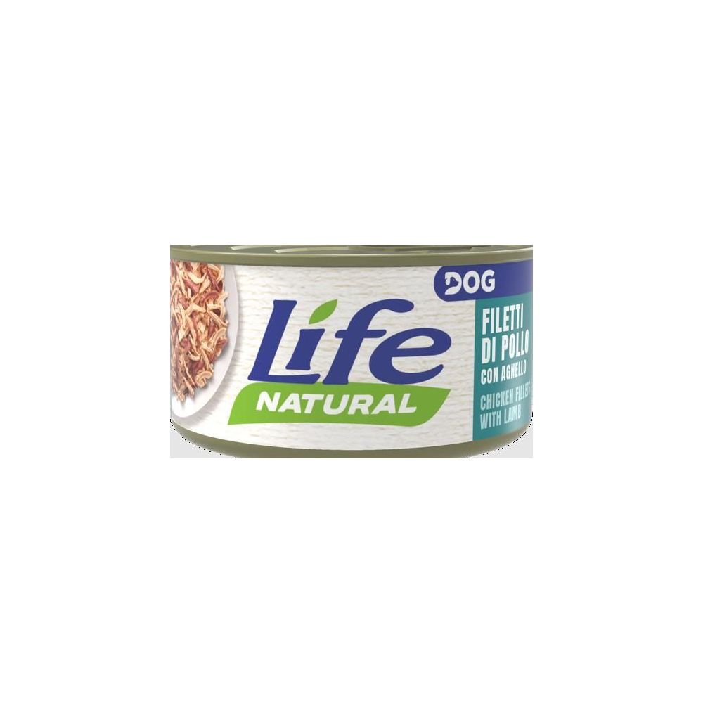 Bezzbożowa karma mokra dla psa Life Dog Natural z kurczakiem i jagnięciną - sklep zoologiczny Konikpolny.pl