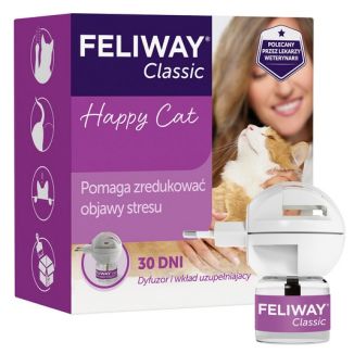 Feliway Classic - Kocie Feromony Zestaw Startowy (Dyfuzor+Wkład)